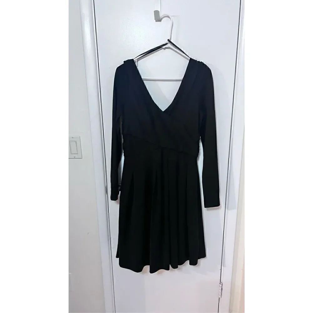 PINK TARTAN VERSAILLES VOGUE BLACK DRESS WOMENS SIZE M NEW ($395)